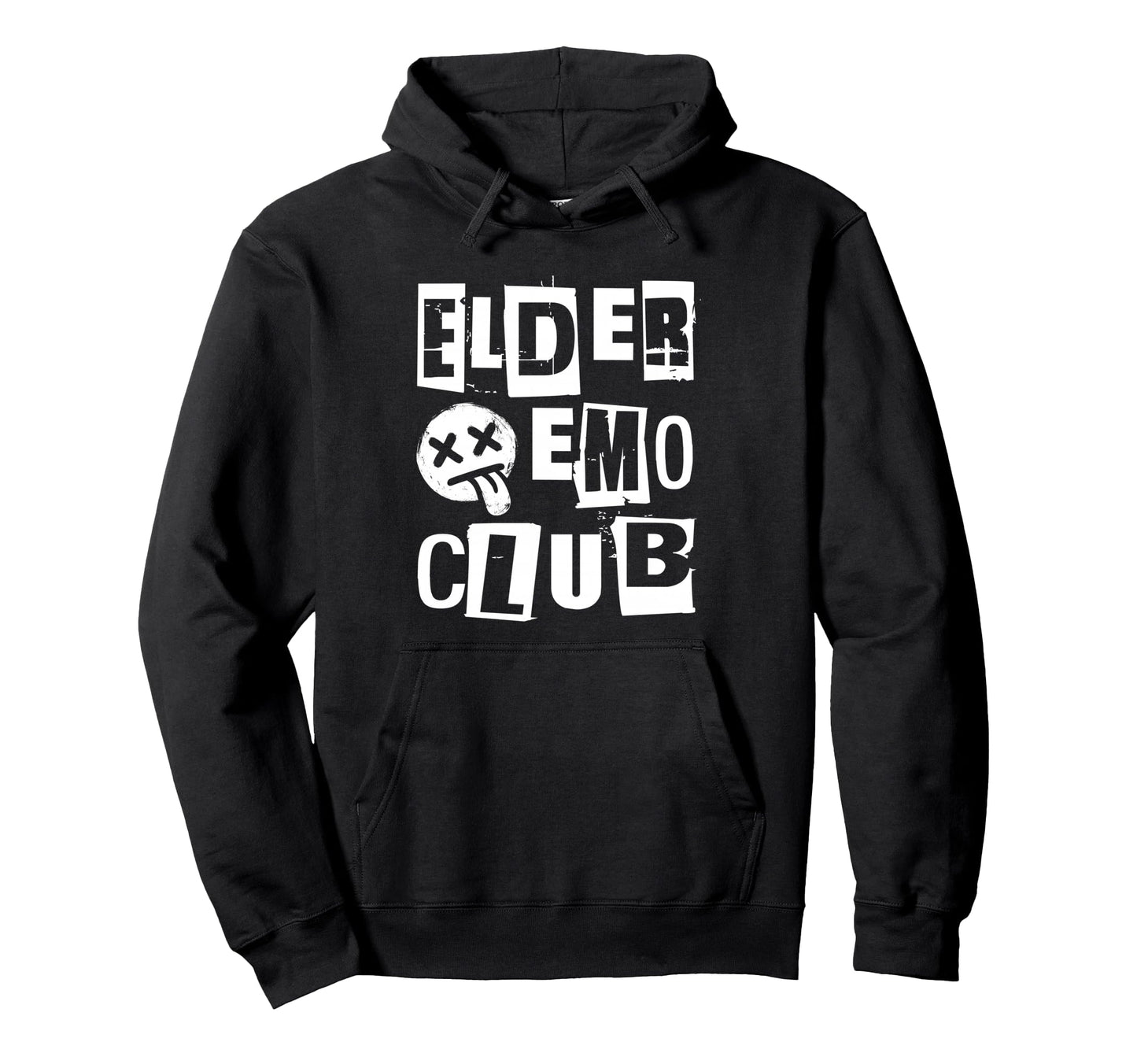 Emo Rock Elder Emo Club Y2K 2000S Ska Pop Hoodie - Streetwear Style Unisex - T-Shirt, Sweatshirt, Hoodie