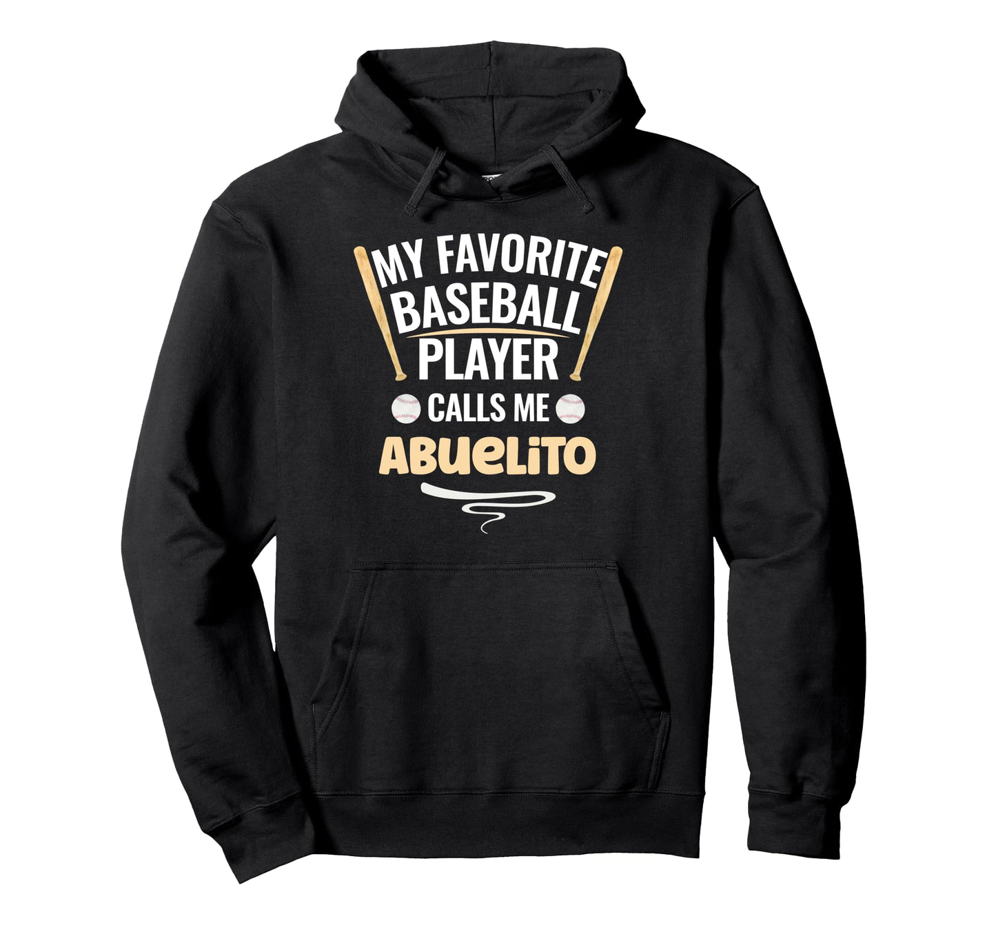 My Favorite Baseball Player Calls Me Hoodie - Custom Art Print for Adults - T-Shirt, Sweatshirt, Hoodie