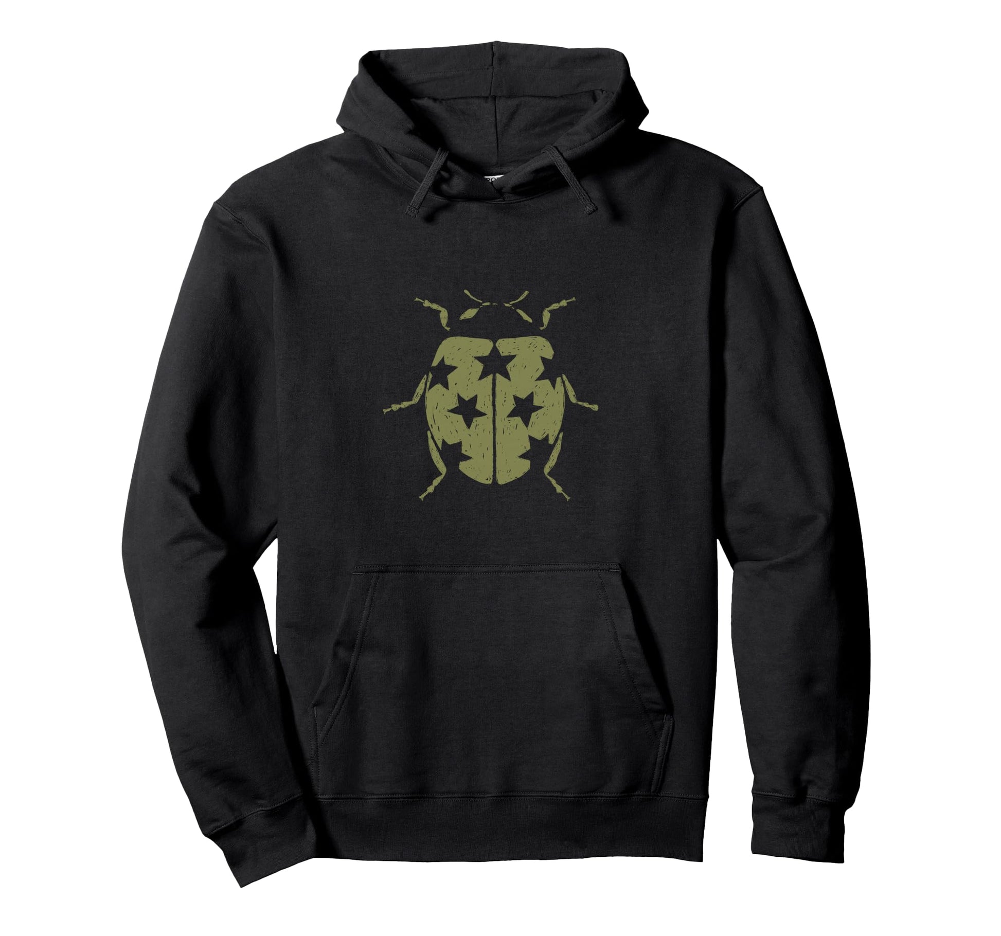 Fairy Grunge Ladybug Star Dots Whimsy Hoodie - Minimalist Print Men Women - T-Shirt, Sweatshirt, Hoodie