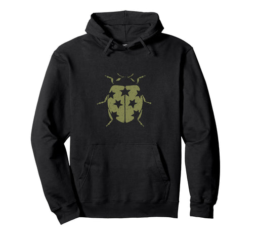 Fairy Grunge Ladybug Star Dots Whimsy Hoodie - Minimalist Print Men Women - T-Shirt, Sweatshirt, Hoodie
