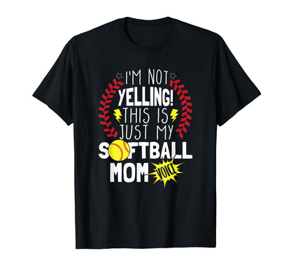 Im Not Yelling This Is Just My T-Shirt - Minimalist Print Men Women - T-Shirt, Sweatshirt, Hoodie