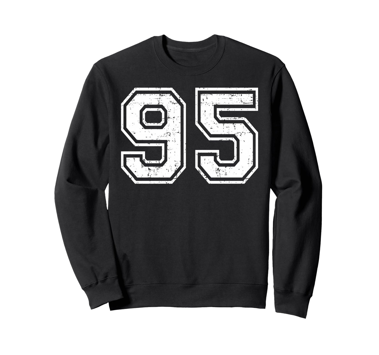 95 Number Ninety Five Team Sports Sweatshirt - Trendy Graphic Unisex - T-Shirt, Sweatshirt, Hoodie