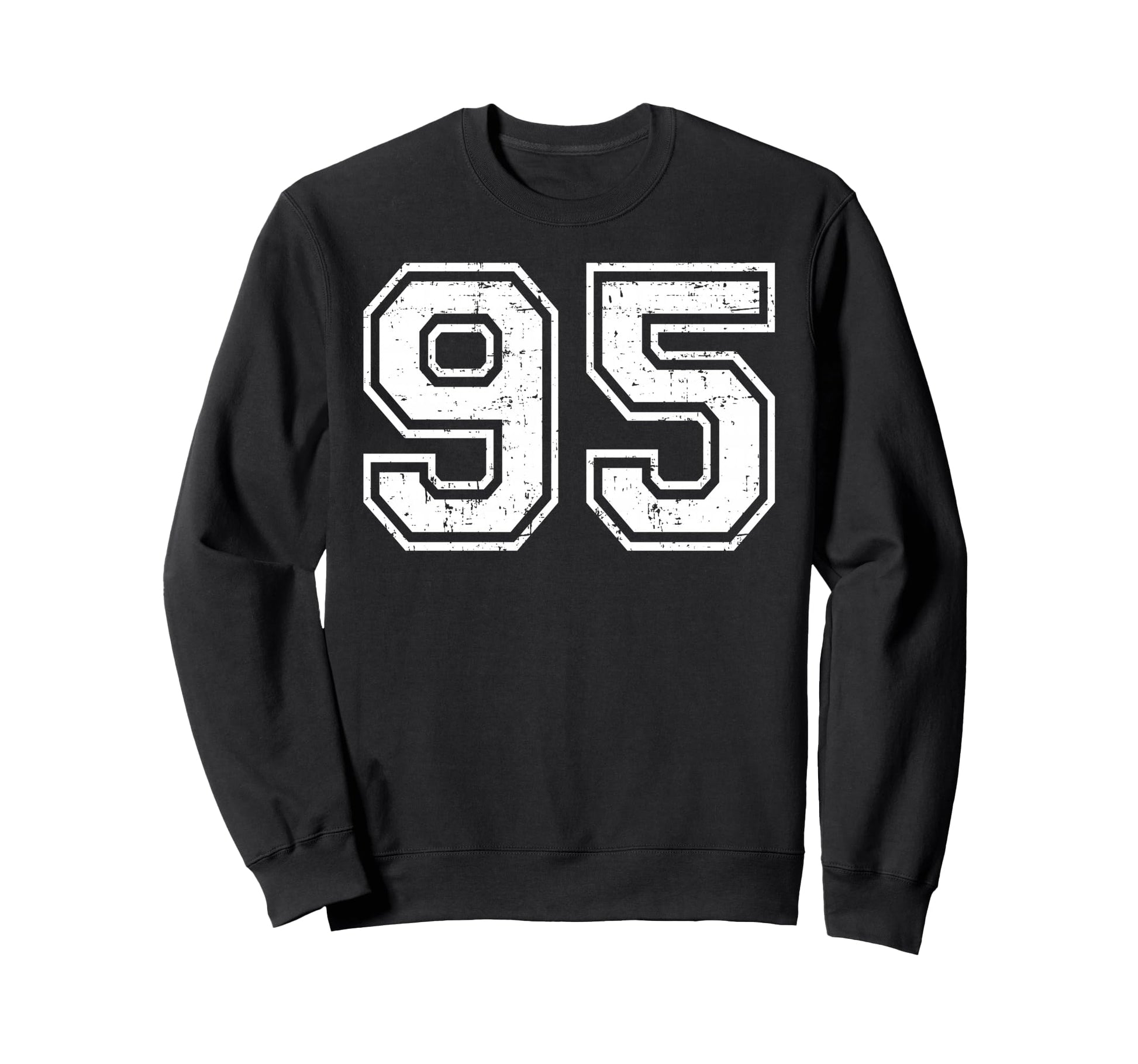 95 Number Ninety Five Team Sports Sweatshirt - Trendy Graphic Unisex - T-Shirt, Sweatshirt, Hoodie