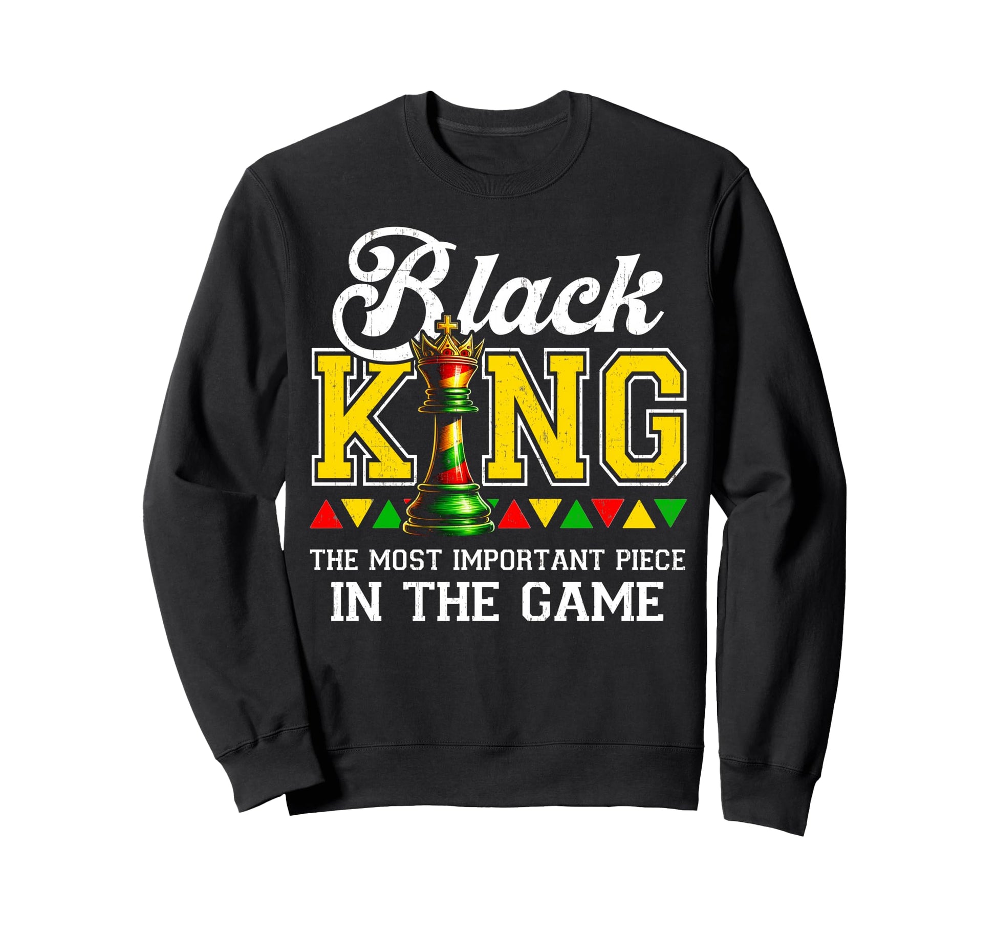 Juneteenth Black King Most Powerful Sweatshirt - Unique Graphic for Adults - T-Shirt, Sweatshirt, Hoodie