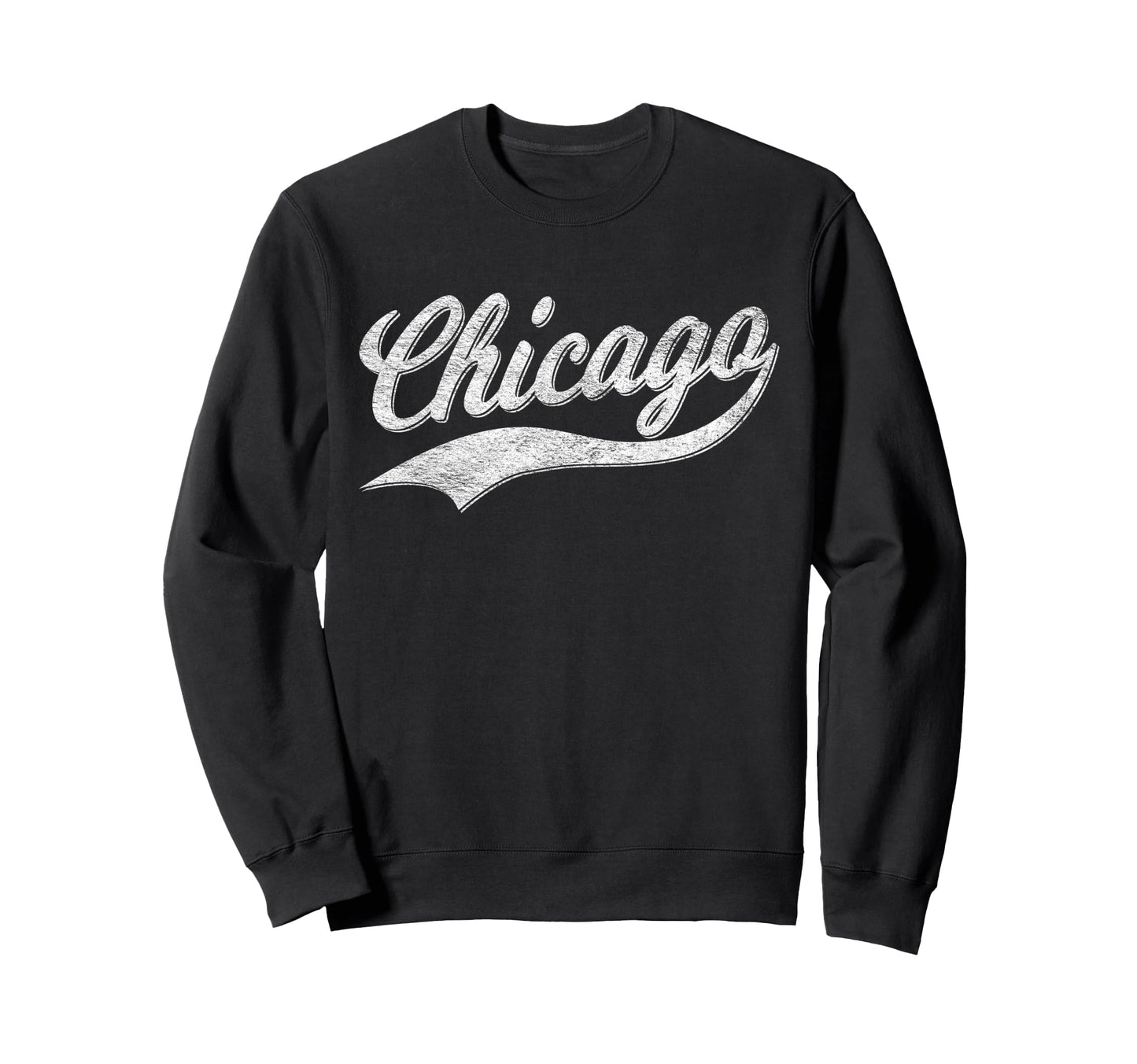 Chicago Varsity Script Sports Sweatshirt - Minimalist Print for Adults - T-Shirt, Sweatshirt, Hoodie