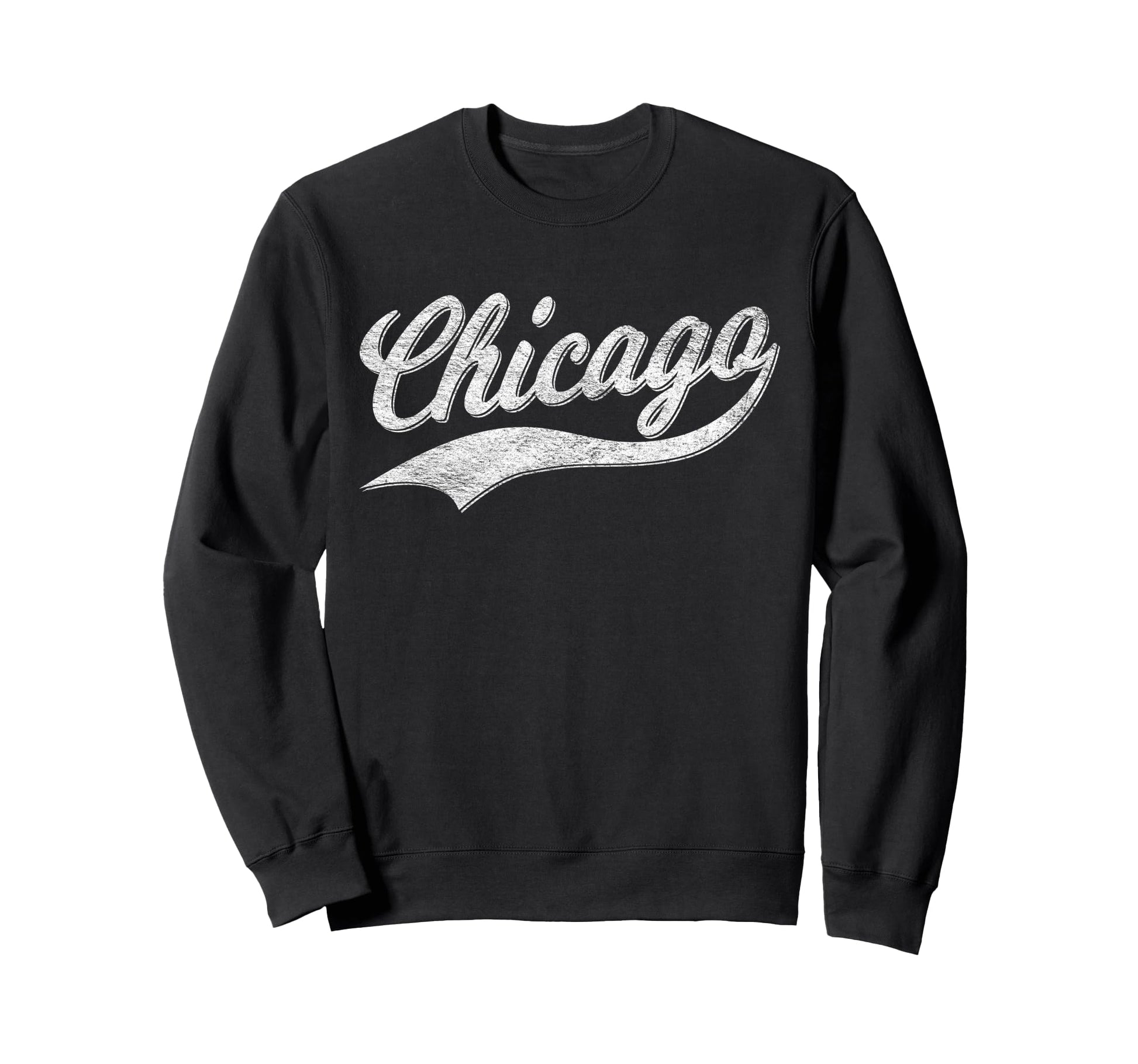 Chicago Varsity Script Sports Sweatshirt - Minimalist Print for Adults - T-Shirt, Sweatshirt, Hoodie