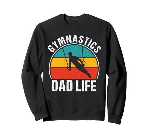 Gymnastics Dad Life Game Day Sports Sweatshirt - Minimalist Print Unisex - T-Shirt, Sweatshirt, Hoodie