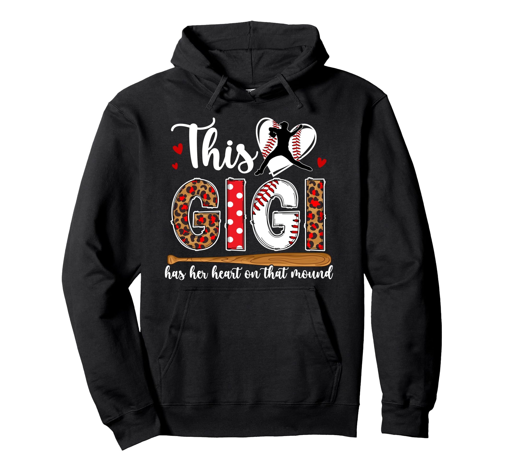 That Mound Baseball Pitcher Gigi Hoodie - Casual Everyday Wear Men Women - T-Shirt, Sweatshirt, Hoodie