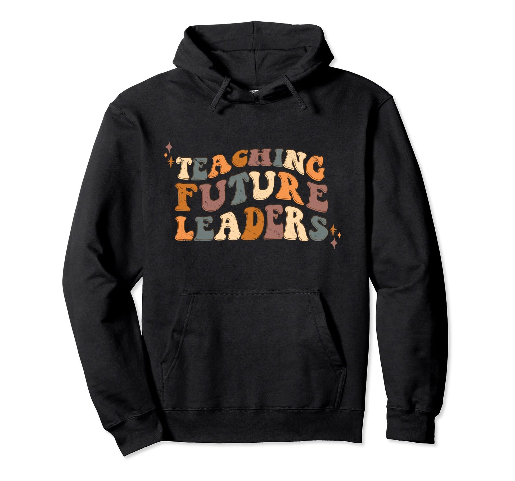 Teaching Future Leaders Boho 70S Hoodie - Aesthetic Graphic Men Women - T-Shirt, Sweatshirt, Hoodie