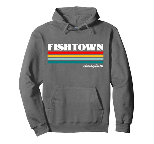Fishtown Philadelphia Pa Rainbow Hoodie - Streetwear Style Men Women - T-Shirt, Sweatshirt, Hoodie