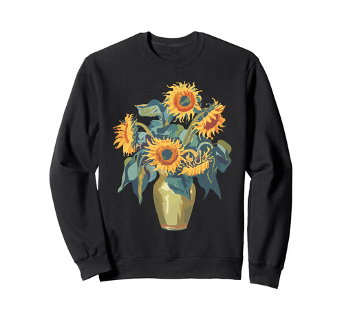 Boho Flower Block Sweatshirt - Casual Everyday Wear Unisex - T-Shirt, Sweatshirt, Hoodie
