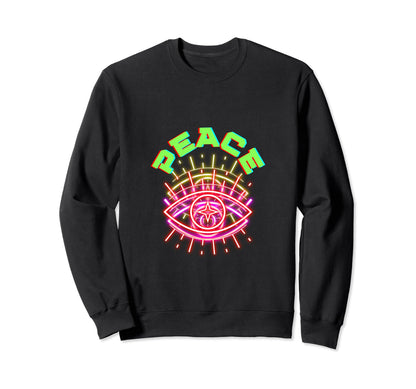 Anime Peace And Love Sweatshirt - Streetwear Style Men Women - T-Shirt, Sweatshirt, Hoodie