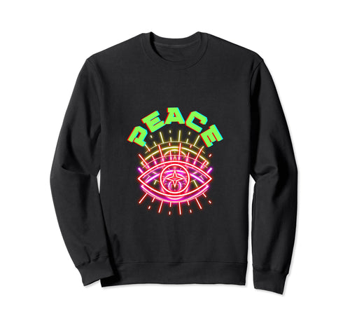Anime Peace And Love Sweatshirt - Graphic Print for Adults - T-Shirt, Sweatshirt, Hoodie