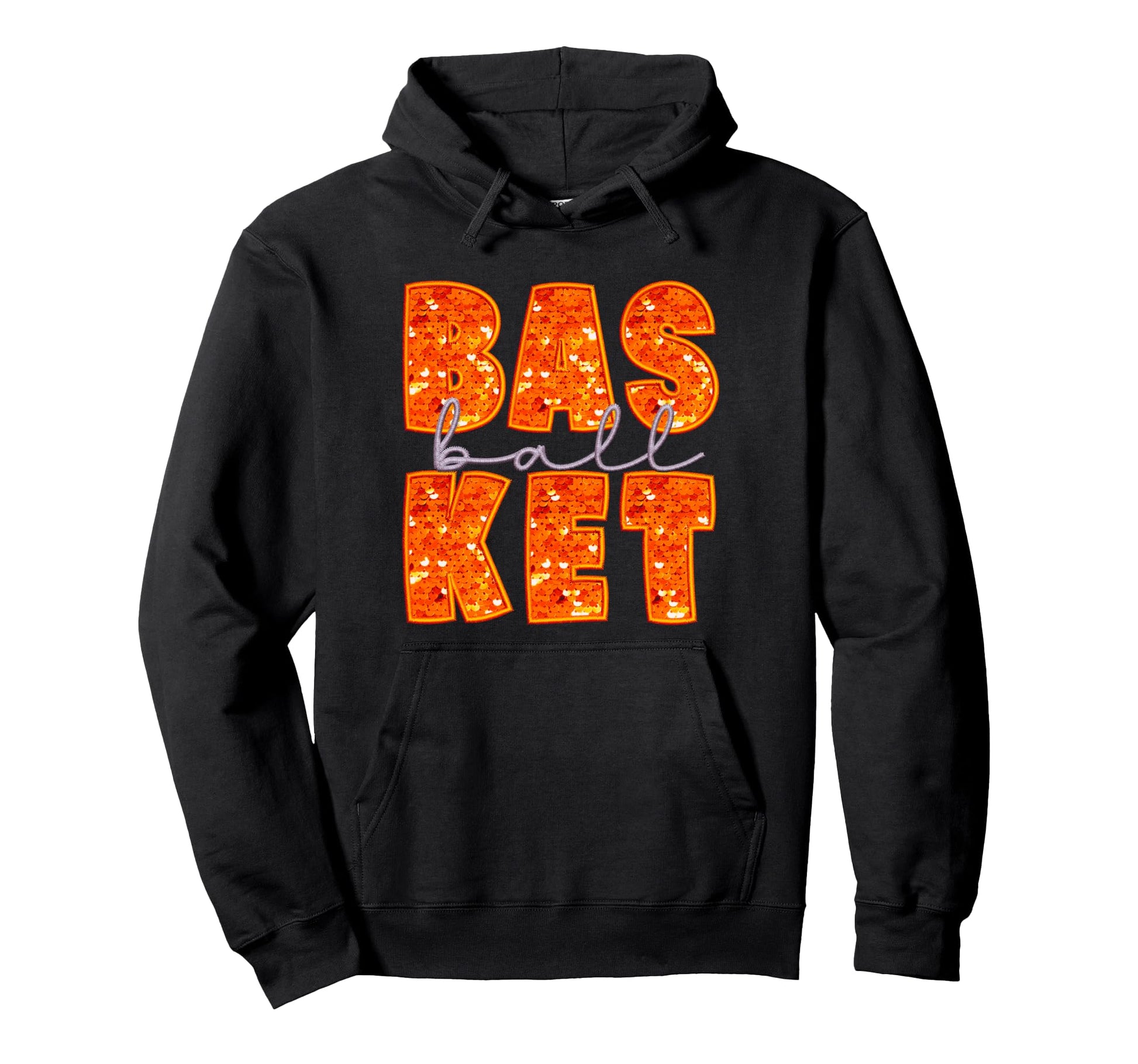 Basketball Mom Aesthetic Basketball Game Hoodie - Minimalist Print Unisex - T-Shirt, Sweatshirt, Hoodie