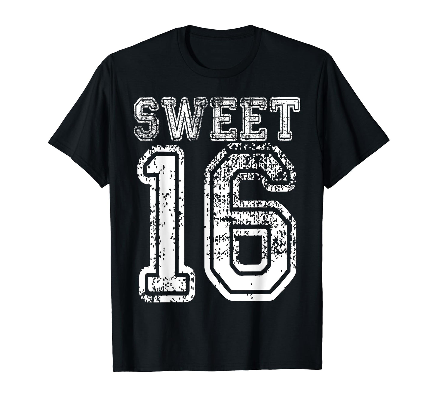 16Th Birthday Gift Sweet Sixteen 16 T-Shirt - Unique Graphic for Adults - T-Shirt, Sweatshirt, Hoodie