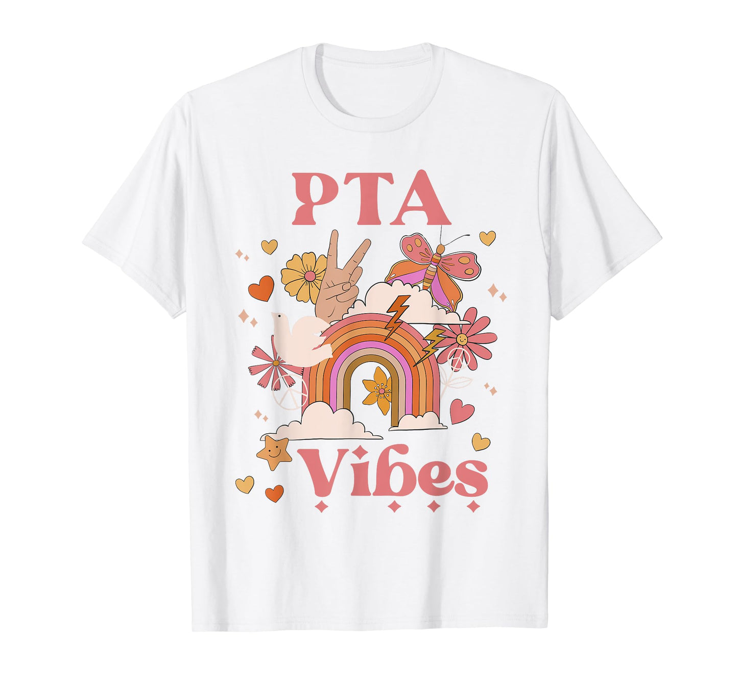 Pta Vibes Parent Teacher Group Back To T-Shirt - Novelty Apparel Men Women - T-Shirt, Sweatshirt, Hoodie