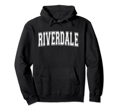 Riverdale Il Illinois Usa Sports Varsity Hoodie - Fun Novelty Design Unisex - T-Shirt, Sweatshirt, Hoodie
