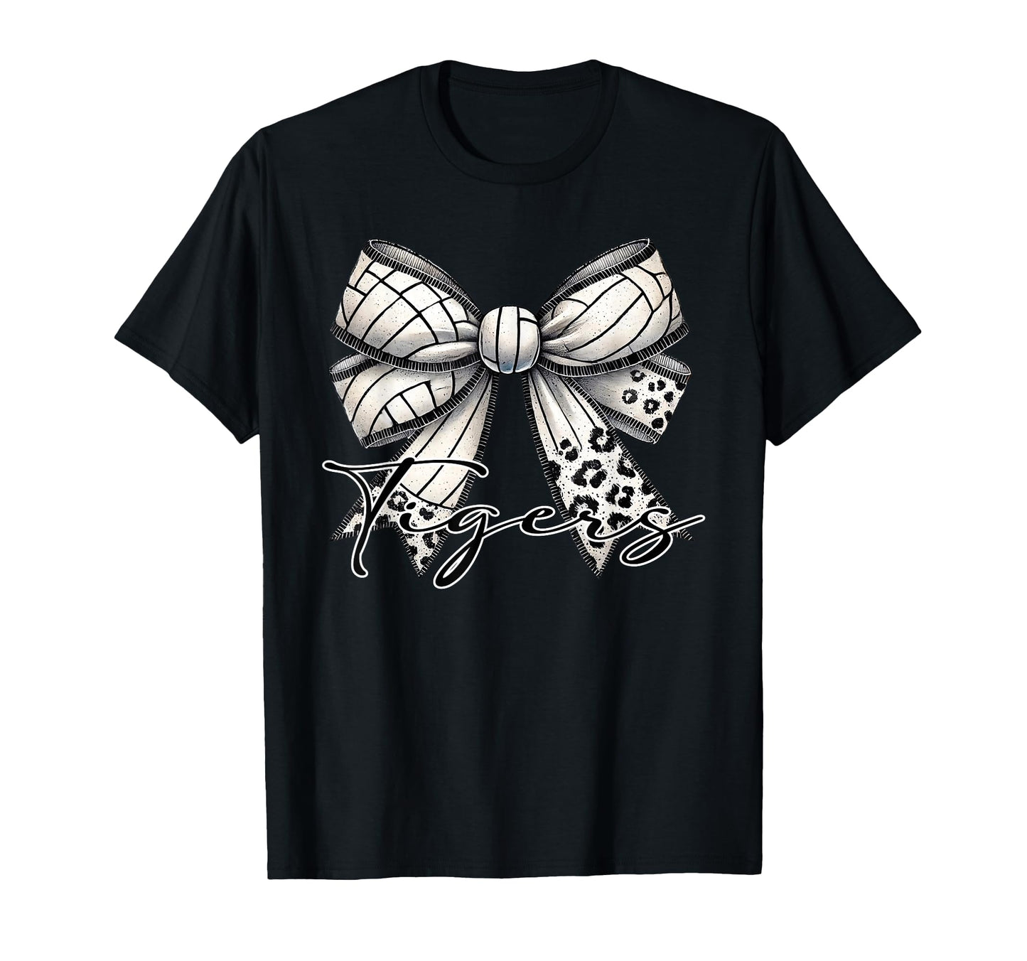 Tigers Volleyball Mom School Spirit T-Shirt - Novelty Apparel Men Women - T-Shirt, Sweatshirt, Hoodie