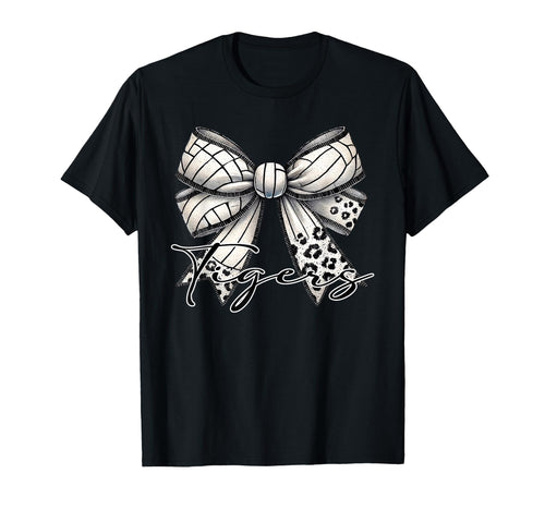 Tigers Volleyball Mom School Spirit T-Shirt - Novelty Apparel Men Women - T-Shirt, Sweatshirt, Hoodie