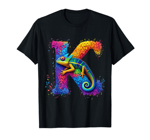 Musical Chameleon Vibrant Rainbow T-Shirt - Novelty Apparel Men Women - T-Shirt, Sweatshirt, Hoodie