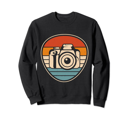 Photographer Photography Camera Sweatshirt - Streetwear Style for Adults - T-Shirt, Sweatshirt, Hoodie