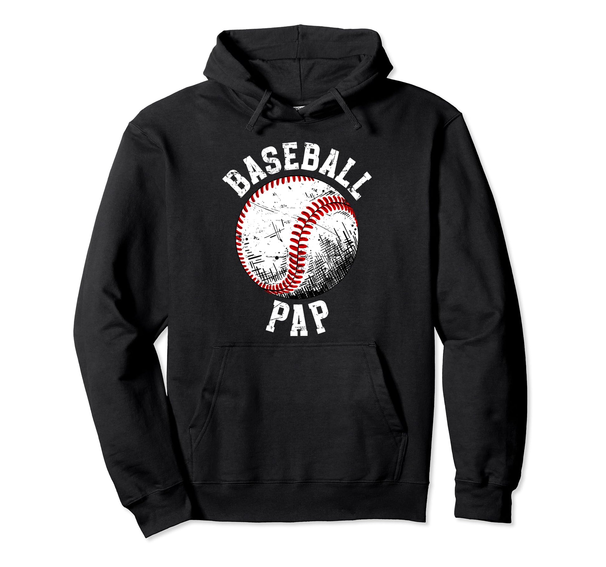 Baseball Pap Grandpa Best Pap Baseball Hoodie - Trendy Graphic for Adults - T-Shirt, Sweatshirt, Hoodie