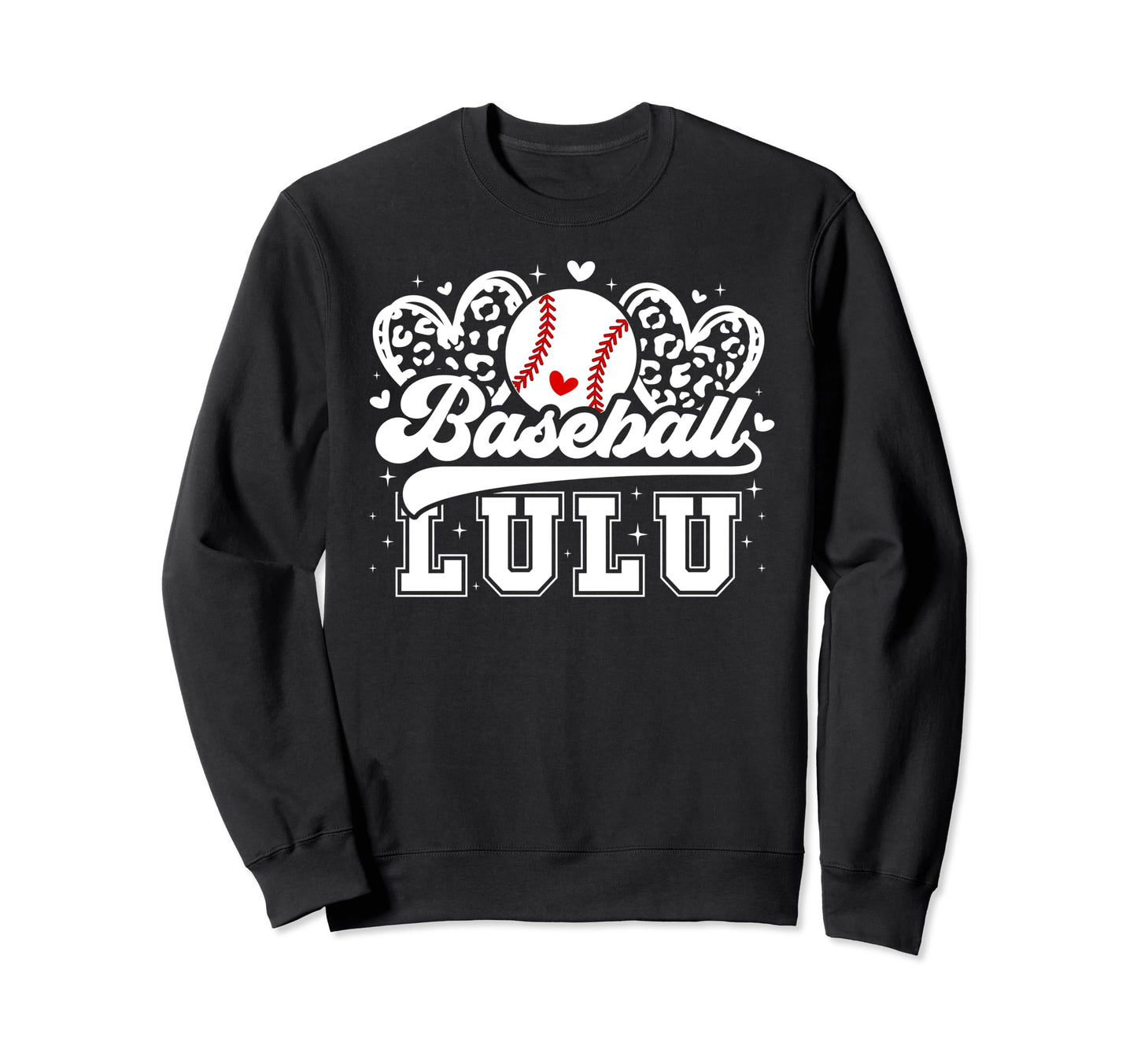 Baseball Lulu Grandma Lulu Sweatshirt - Casual Everyday Wear for Adults - T-Shirt, Sweatshirt, Hoodie