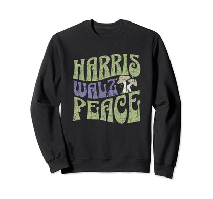 Kamala Harris Tim Walz 2024 60S Sweatshirt - Minimalist Print Men Women - T-Shirt, Sweatshirt, Hoodie