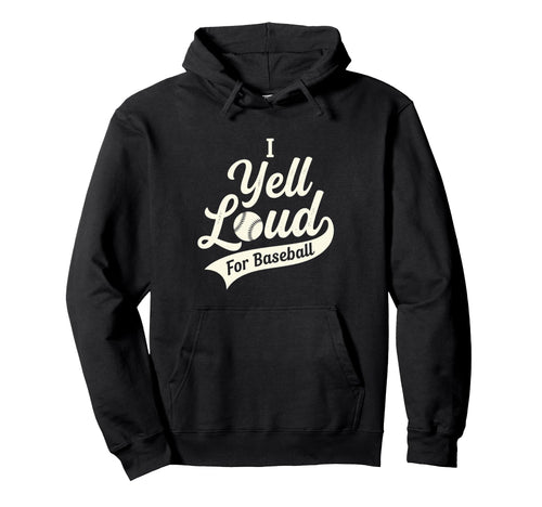 I Yell Loud Baseball Mom Heart Travel Hoodie - Custom Art Print Unisex - T-Shirt, Sweatshirt, Hoodie