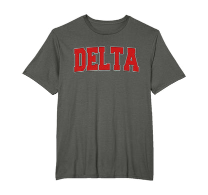 Delta Ut Utah Varsity Usa Sports T-Shirt - Novelty Apparel Men Women - T-Shirt, Sweatshirt, Hoodie