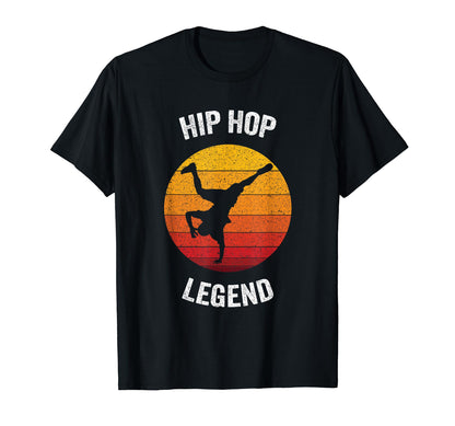 Hip Hop Legend Old School 90S Rap T-Shirt - Fun Novelty Design for Adults - T-Shirt, Sweatshirt, Hoodie