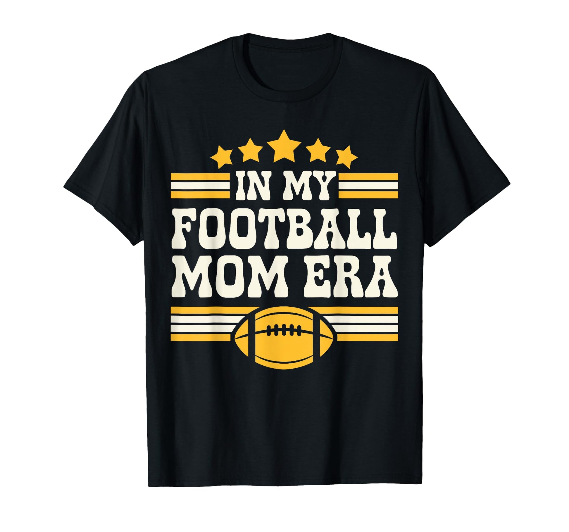 My Football Mom Era Groovy Football T-Shirt - Streetwear Style Men Women - T-Shirt, Sweatshirt, Hoodie