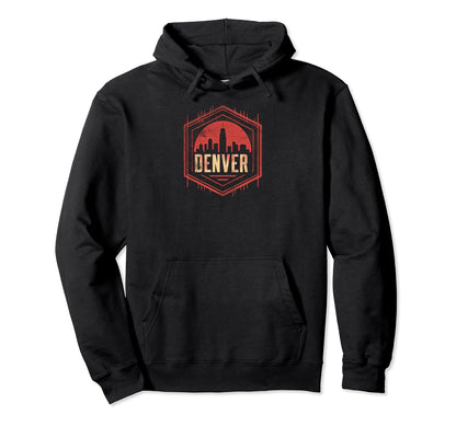 Denver Grit 90S Grunge Urbandecay Mens Hoodie - Aesthetic Graphic Unisex - T-Shirt, Sweatshirt, Hoodie