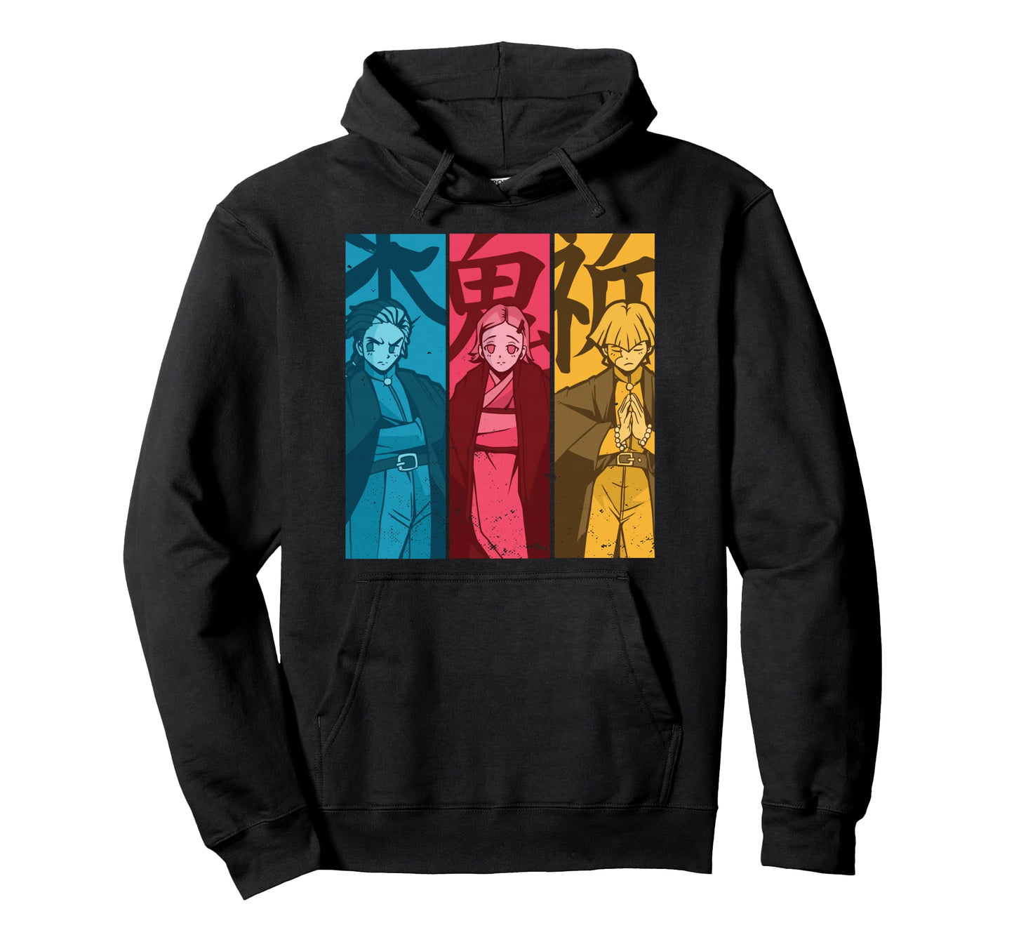Japanese Manga Characters Otaku Anime Hoodie - Streetwear Style Men Women - T-Shirt, Sweatshirt, Hoodie