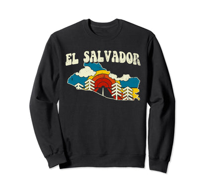 El Salvador Salvadorian Country Sweatshirt - Streetwear Style for Adults - T-Shirt, Sweatshirt, Hoodie