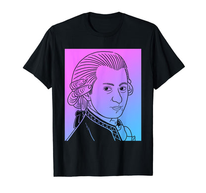 Wolfgang Mozart Vaporwave Pastel Goth T-Shirt - Trendy Graphic Unisex - T-Shirt, Sweatshirt, Hoodie