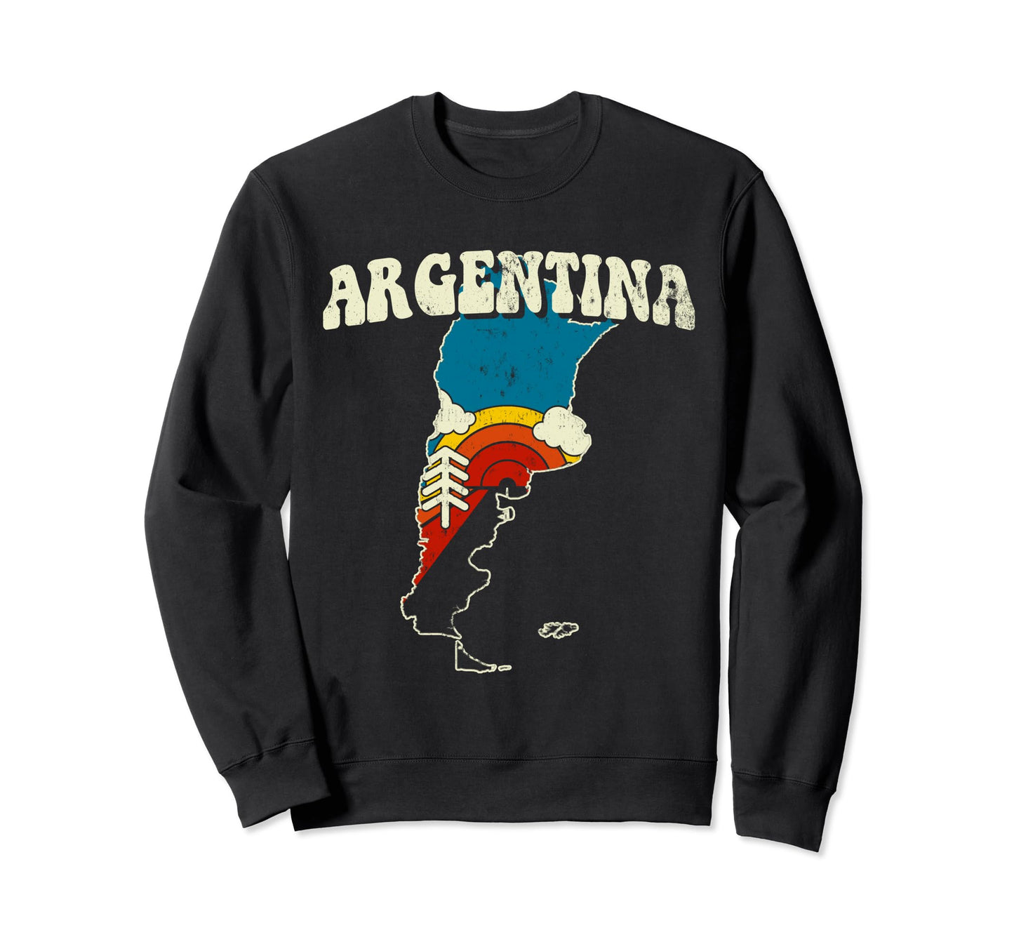 Argentina Argentinian Country Sweatshirt - Trendy Graphic Men Women - T-Shirt, Sweatshirt, Hoodie