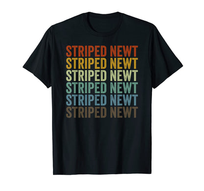 Striped Newt Amphibian T-Shirt - Fun Novelty Design Men Women - T-Shirt, Sweatshirt, Hoodie