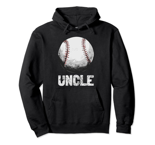 Funny Baseball Uncle Baseball Fans Hoodie - Aesthetic Graphic for Adults - T-Shirt, Sweatshirt, Hoodie