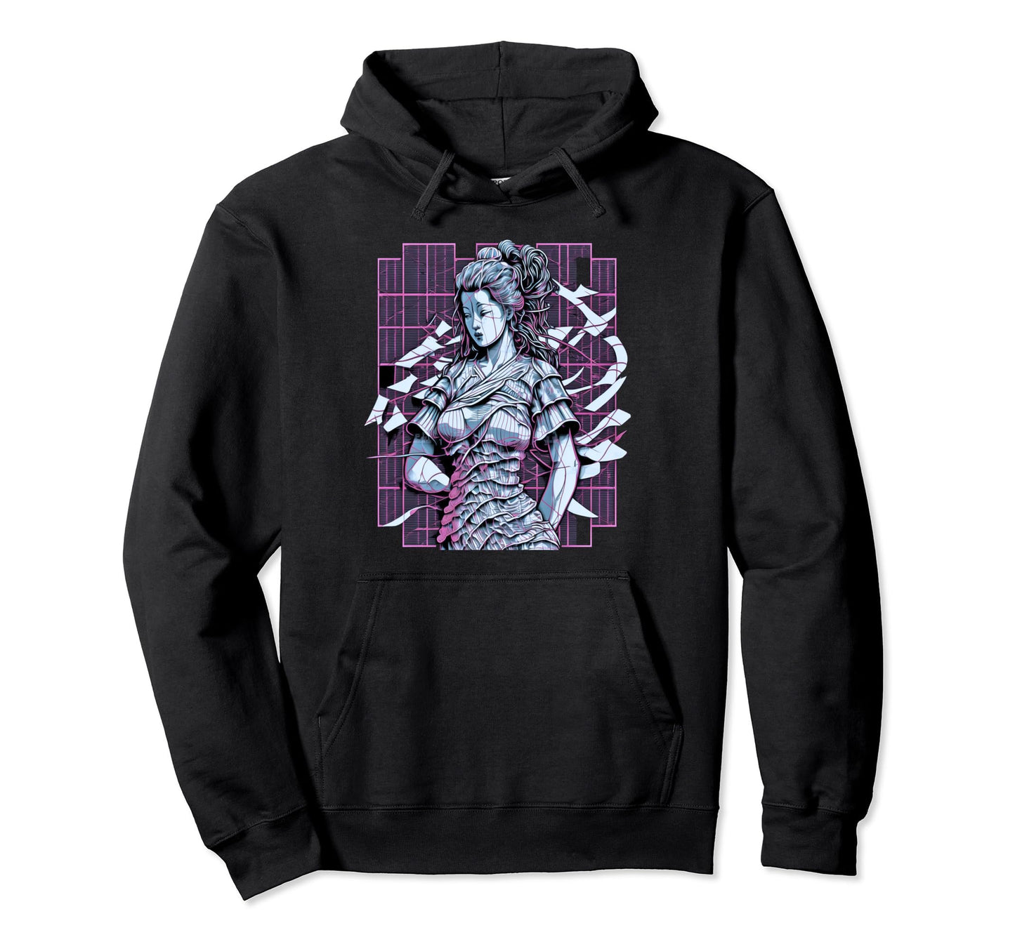 Japan Aesthetic Vaporwave Futuristic Hoodie - Streetwear Style Unisex - T-Shirt, Sweatshirt, Hoodie