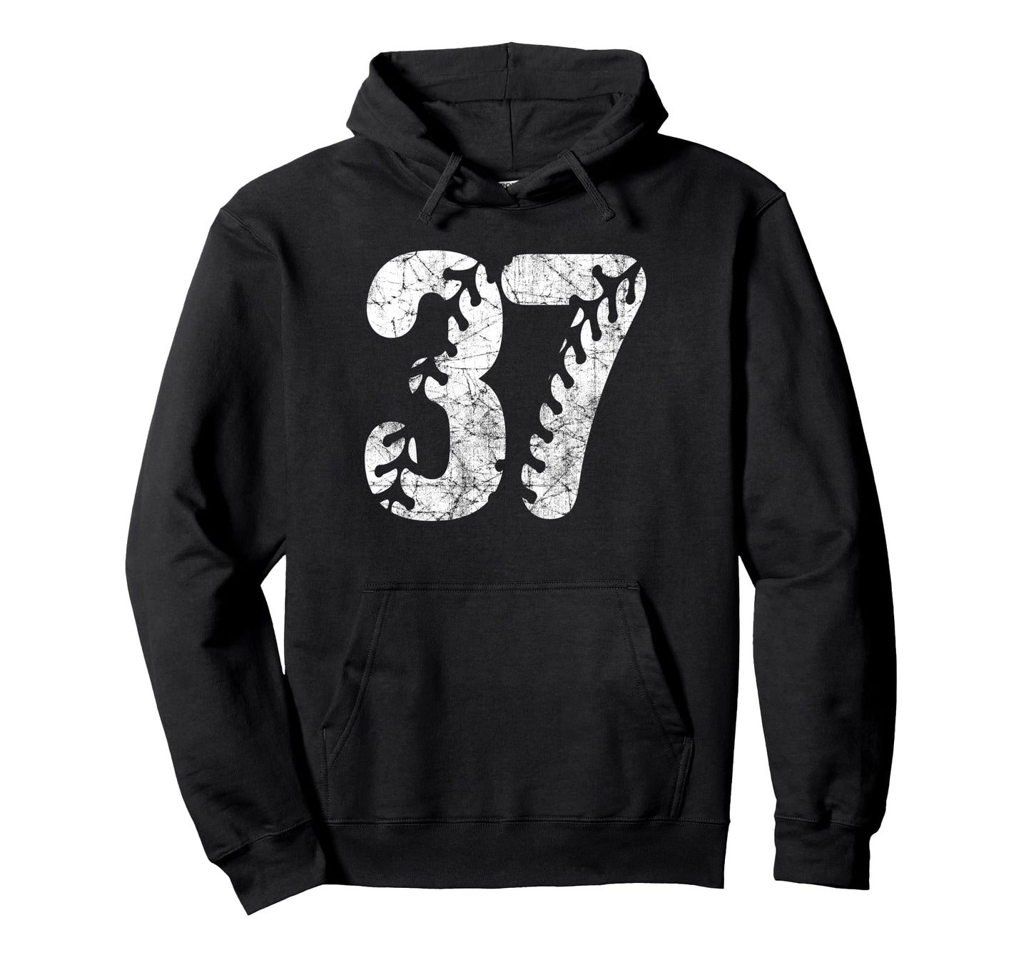 Baseball Softball Mom 37 Number 37 Hoodie - Novelty Apparel for Adults - T-Shirt, Sweatshirt, Hoodie