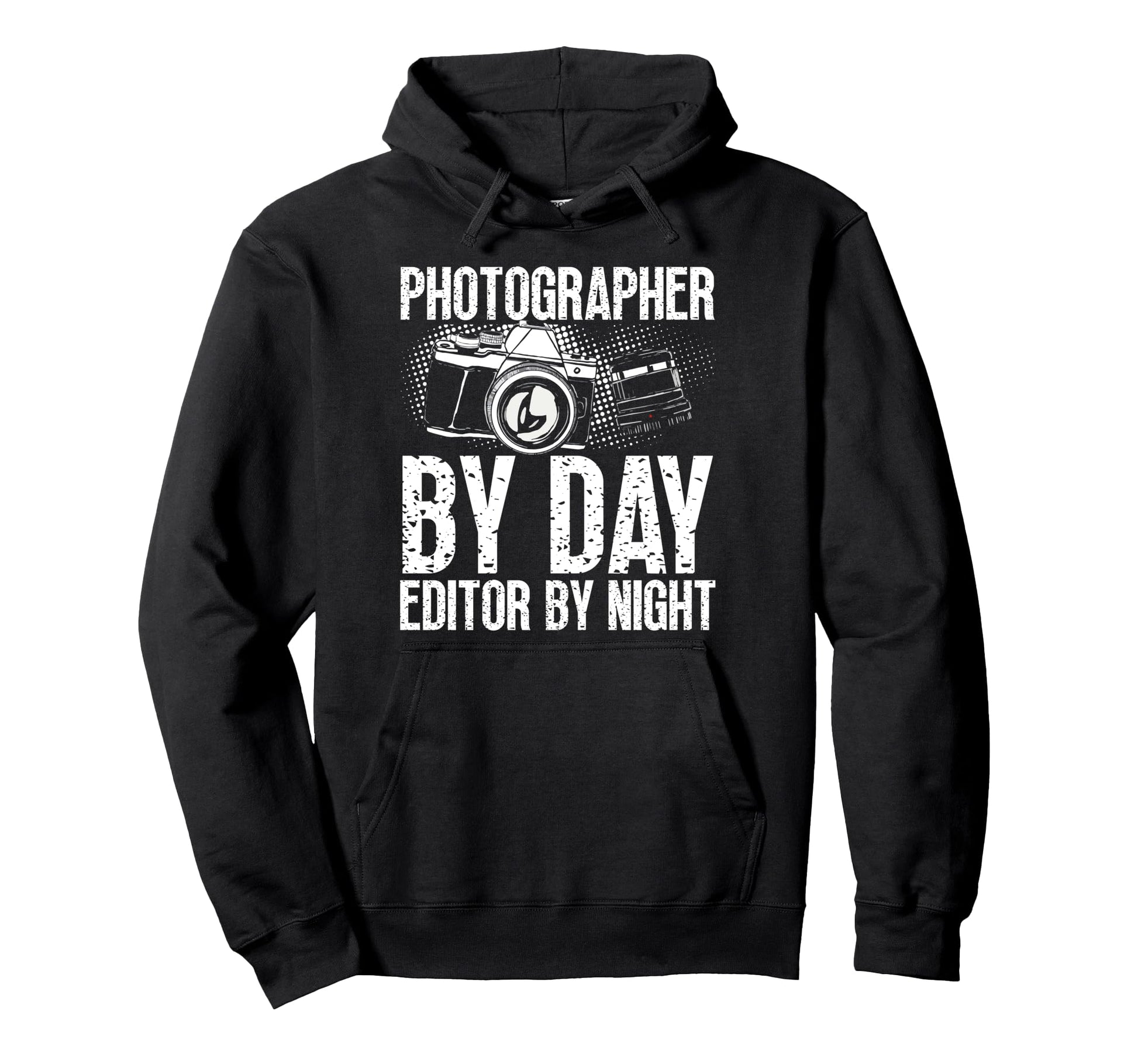 Photo Camera Photographer Flash People Hoodie - Graphic Print for Adults - T-Shirt, Sweatshirt, Hoodie