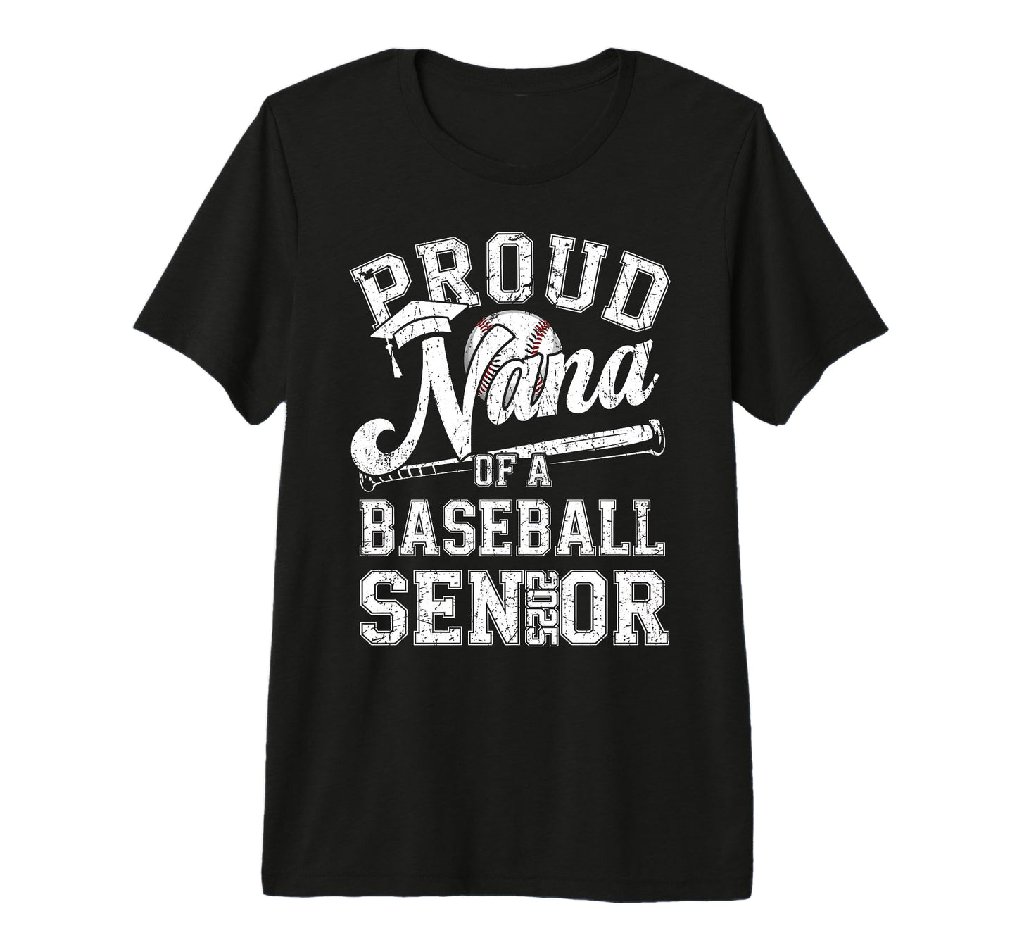 Proud Nana 2025 Senior Baseball T-Shirt - Streetwear Style for Adults - T-Shirt, Sweatshirt, Hoodie