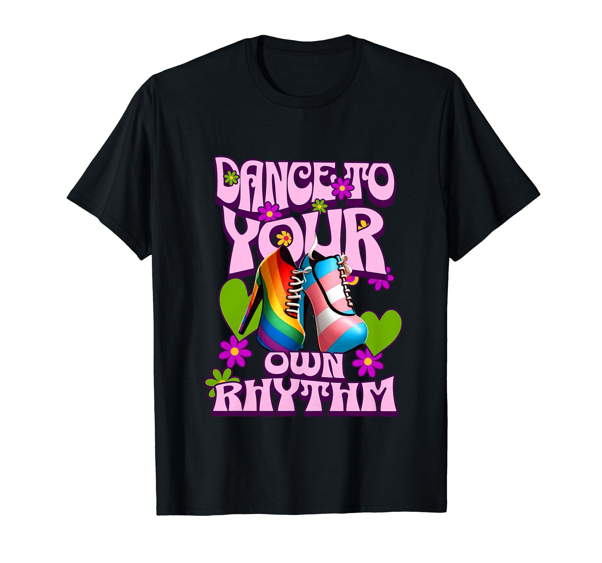 Groovy Dance To Your Own Rhythm T-Shirt - Streetwear Style Men Women - T-Shirt, Sweatshirt, Hoodie