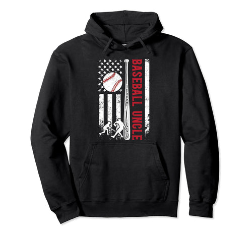 Baseball Uncle Baseball Player Uncle Us Hoodie - Fun Novelty Design Unisex - T-Shirt, Sweatshirt, Hoodie