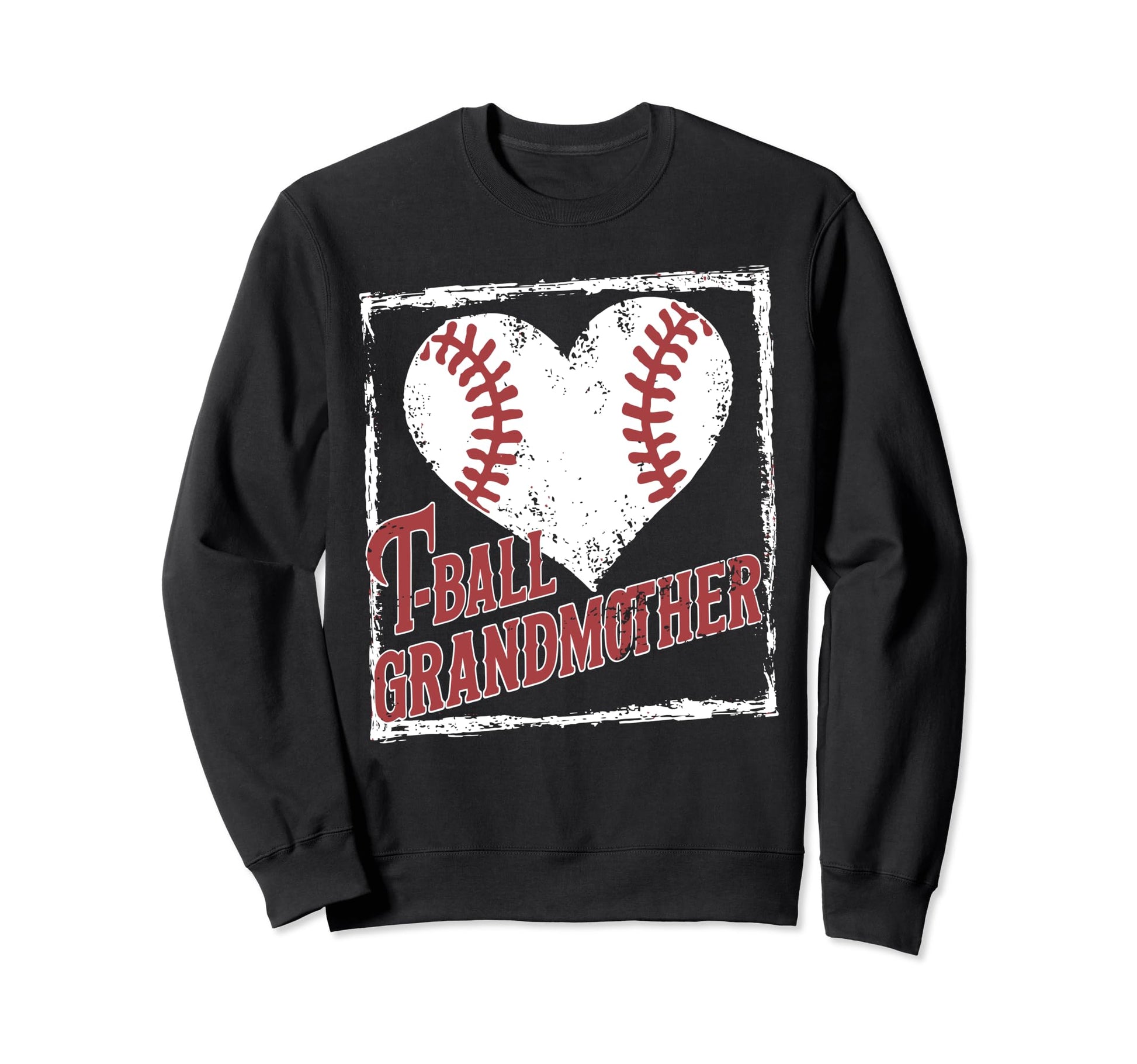 Baseball Grandma Grandmother Sweatshirt - Fun Novelty Design Men Women - T-Shirt, Sweatshirt, Hoodie