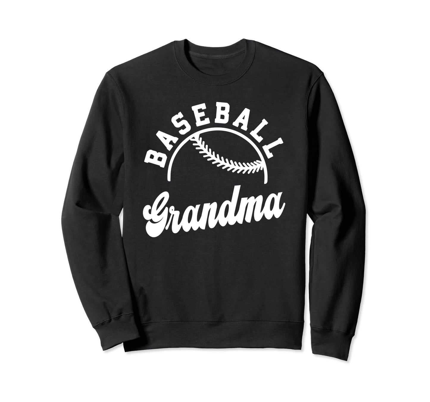 Baseball Grandma Matching Sweatshirt - Fun Novelty Design for Adults - T-Shirt, Sweatshirt, Hoodie