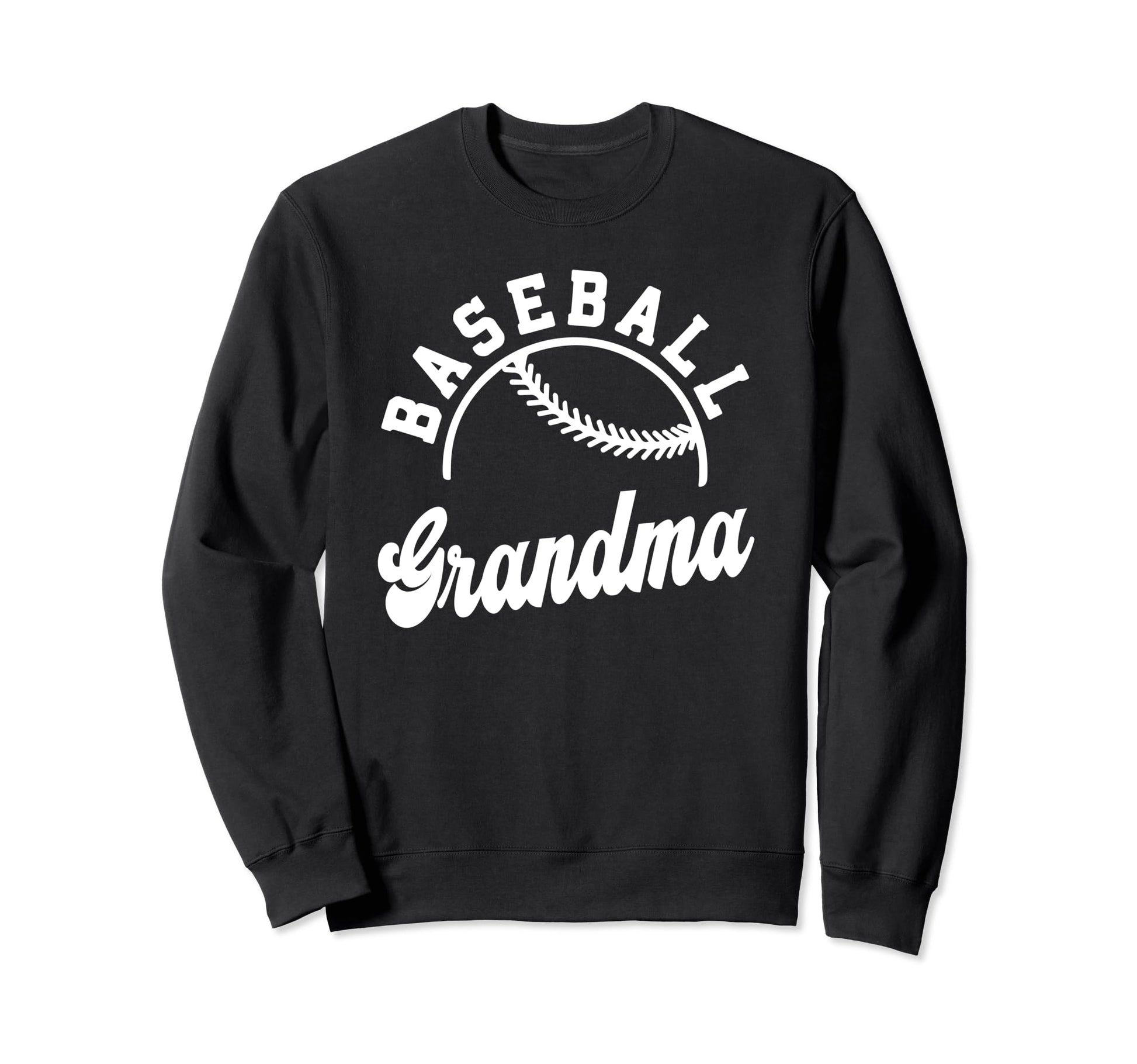 Baseball Grandma Matching Sweatshirt - Fun Novelty Design for Adults - T-Shirt, Sweatshirt, Hoodie