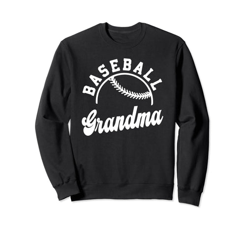 Baseball Grandma Matching Sweatshirt - Fun Novelty Design for Adults - T-Shirt, Sweatshirt, Hoodie