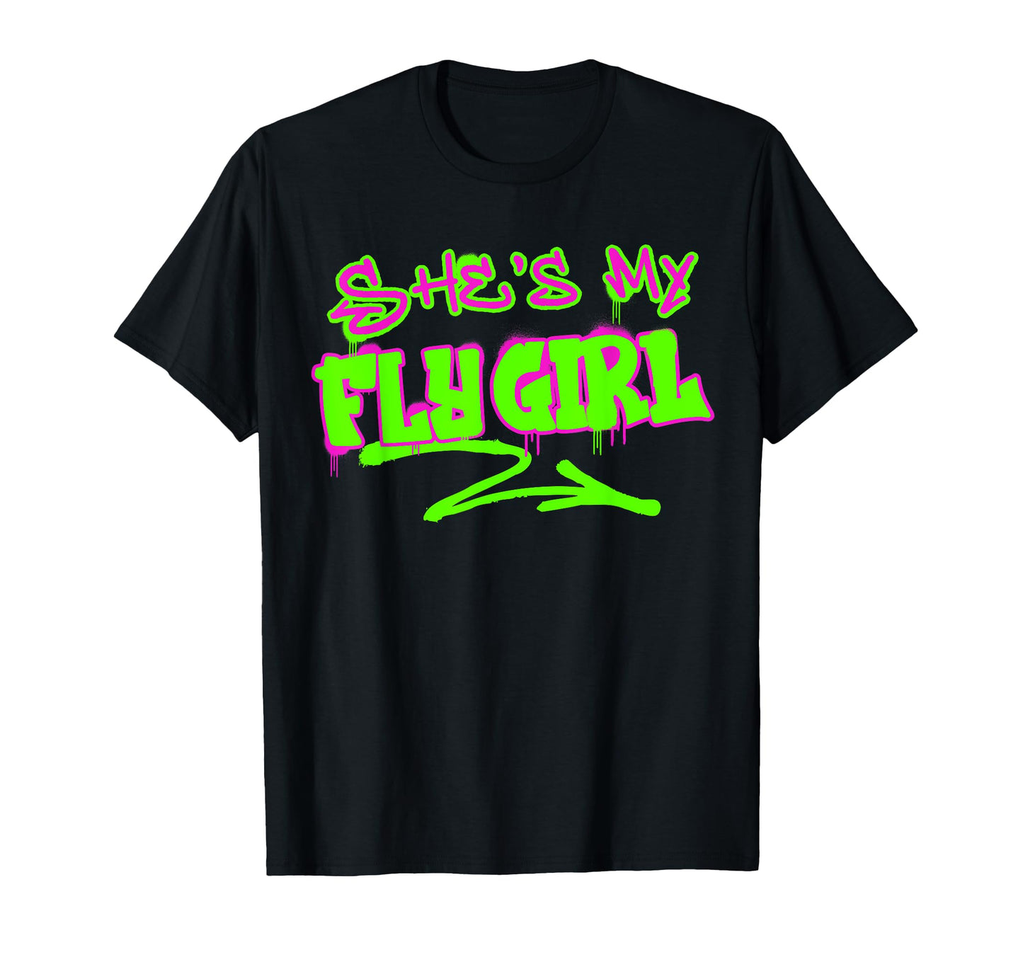 Matching His And Hers Shes My Fly 80S T-Shirt - Novelty Apparel for Adults - T-Shirt, Sweatshirt, Hoodie